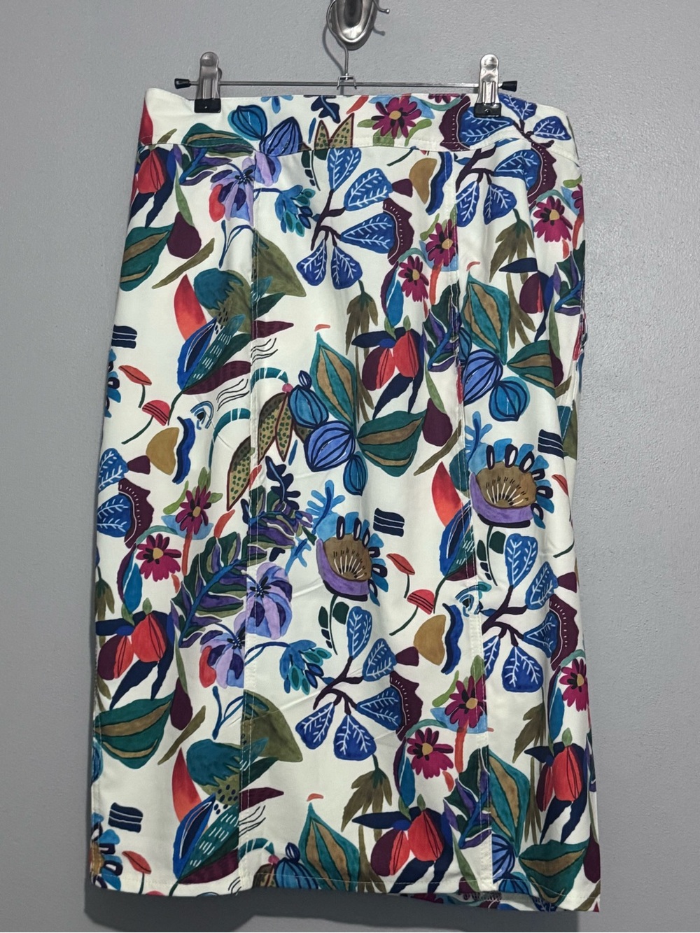 RipSkirt HappyFlorist Floral Straight Pencil Knee Length Skirt Womens Size M NWT